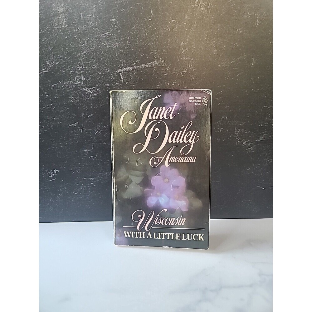 With a Little Luck : Wisconsin by Janet Daily (1988, Trade Paperback)